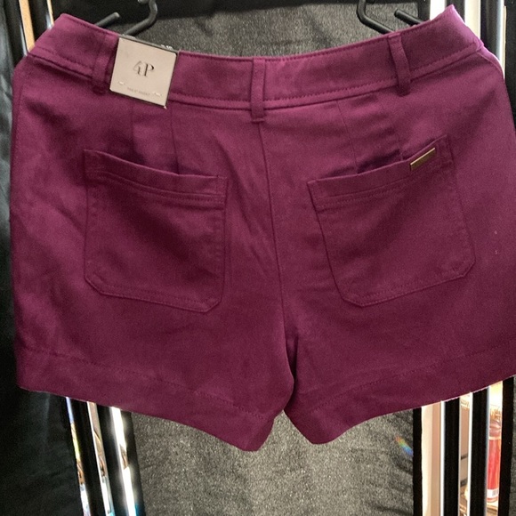 NWT White House Black Market, The 5" Short, Twill Lace Up, Color Gypsy, Size 4P - Picture 10 of 15